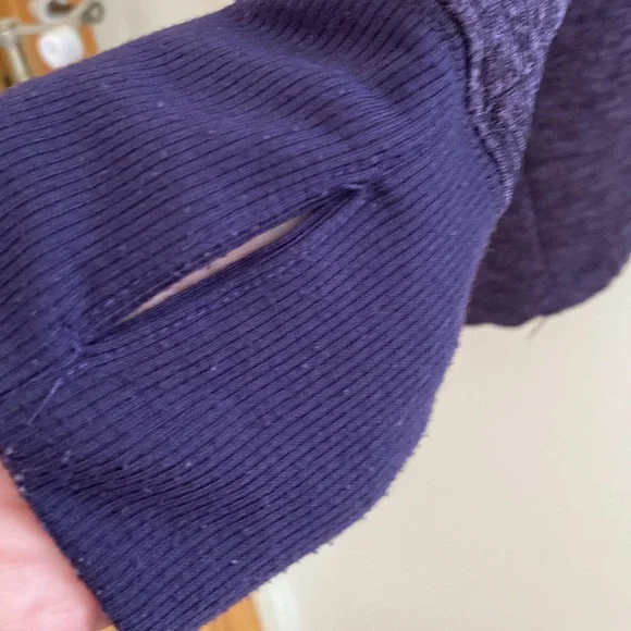 RBX Athletic Cowl Sweatshirt Medium Purple - Picture 7 of 8